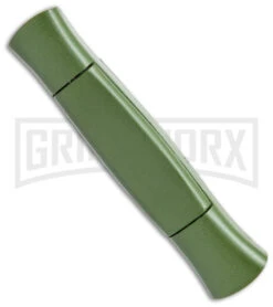 AKC 077 Concord NATO Military Green OTF Automatic Knife - Satin Plain -Akc AKC 077 Concord OTF Auto NATO Military Green Satin Flat BHQ 179232 jr side large