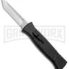 AKC 777 Blackfinger Black OTF Automatic Knife - Stonewash Tanto -Akc AKC 777 Blackfinger Tanto OTF Auto Black SW BHQ 87413 jr 2 large