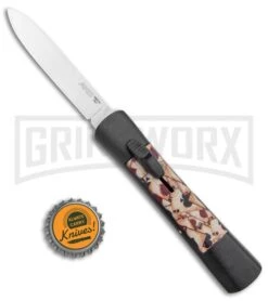 AKC Concord Aces OTF Automatic Knife - Flat Grind Plain -Akc AKC Concord Aces OTF Auto Satin BHQ 135715 jr bottlecap large