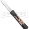 AKC Concord Aces OTF Automatic Knife - Flat Grind Plain -Akc AKC Concord Aces OTF Auto Satin BHQ 135715 jr large