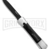 AKC Concord Polish/Black OTF Automatic Knife - Black Plain -Akc AKC Concord Polish Black OTF AK Black Plain GX 41627 td large