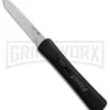 AKC Concord Black OTF Automatic Knife - Tanto Satin Plain -Akc AKC Concord Tanto Black Satin BHQ 90284 er large