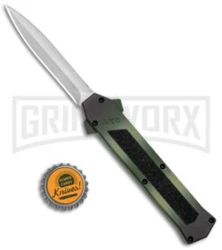 AKC F-16 Green Camo D/A OTF Automatic Knife - Dagger Satin Plain 9 AKC F-16 Green Camo D/A OTF Automatic Knife - Dagger Satin Plain -Akc AKC F 16 DA Dagger Camo OTF Auto Green Satin BHQ 125374 jr bottlecap large