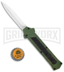 AKC F-16 OD Green D/A OTF Automatic Knife - Dagger Satin Plain 9 AKC F-16 OD Green D/A OTF Automatic Knife - Dagger Satin Plain -Akc AKC F 16 DA Dagger OTF Auto OD Green Satin BHQ 95347 jr bottlecap large
