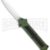 AKC F-16 OD Green D/A OTF Automatic Knife - Dagger Satin Plain 2 AKC F-16 OD Green D/A OTF Automatic Knife - Dagger Satin Plain -Akc AKC F 16 DA Dagger OTF Auto OD Green Satin BHQ 95347 jr large