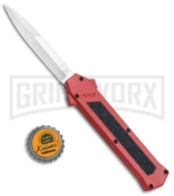 AKC F-16 Red D/A OTF Automatic Knife - Bayo Satin Plain 9 AKC F-16 Red D/A OTF Automatic Knife - Bayo Satin Plain -Akc AKC F 16 Red DA OTF Bayo Satin Plain BP 23854 jr bottlecap large
