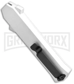 AKC F-16 White D/A OTF Automatic Knife - Bayo Satin Plain 8 AKC F-16 White D/A OTF Automatic Knife - Bayo Satin Plain -Akc AKC F 16 White DA OTF Bayo Satin Plain BP 23853 jr side large