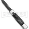 AKC Minion Concord Polish/Black OTF Automatic Knife - Black Dagger -Akc AKC Minion Concord Polish Black OTF Auto Black Dagger GX 41032 jr large