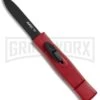 AKC Minion Concord Red OTF Automatic Knife - Black Plain 1 AKC Minion Concord Red OTF Automatic Knife - Black Plain -Akc AKC Minon Concord Red OTF Black BP 18056 jr large