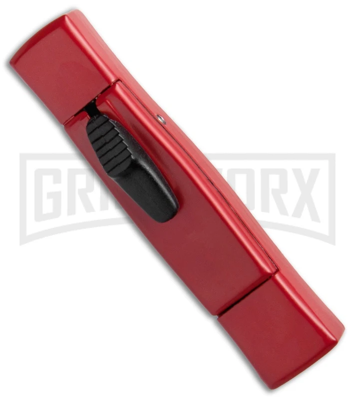 AKC Minion Concord Red OTF Automatic Knife - Black Plain 4 AKC Minion Concord Red OTF Automatic Knife - Black Plain - Image 2