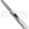 AKC Concord Polished OTF Automatic Knife - Satin Plain -Akc AKC OTF Concord Silver Dagger BHQ 52365 jr large