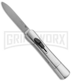AKC Concord Polished OTF Automatic Knife - Satin Plain