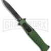 AKC X-treme EVO Green OTF Automatic Knife - Black Plain 2 AKC X-treme EVO Green OTF Automatic Knife - Black Plain -Akc AKC X treme EVO OTF Auto Green Black BHQ 105414 jr 2 large