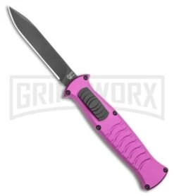 AKC X-treme EVO OTF Automatic Knife - Purple Black Plain