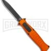 AKC X-treme EVO Orange OTF Automatic Knife - Black Plain 2 AKC X-treme EVO Orange OTF Automatic Knife - Black Plain -Akc AKC X treme Evo Auto Orange Black BHQ 105416 jr large