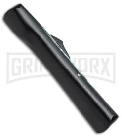 AKC Concord Arctic Camo OTF Automatic Knife - Flat Grind Black Plain -Akc AKC concord arctic camo black BP 19137 er side large