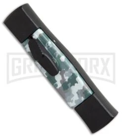 AKC Minion Concord Arctic Camo OTF Automatic Knife - Black Flat 7 AKC Minion Concord Arctic Camo OTF Automatic Knife - Black Flat -Akc AKC minion concord arctic camo black flat BHQ 19003 er side large