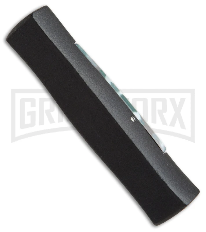 AKC Minion Concord Arctic Camo OTF Automatic Knife - Black Flat 4 AKC Minion Concord Arctic Camo OTF Automatic Knife - Black Flat - Image 2