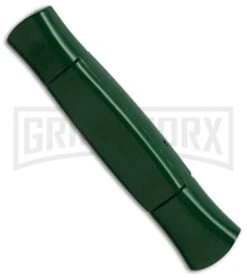 AKC 077 Concord Dark Green OTF Automatic Knife - Black Plain -Akc akc 077 otf dark green black plain side cm large