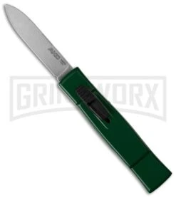 AKC Minion Concord Dark Green OTF Automatic Knife - Satin Plain