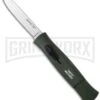 AKC Concord NATO Military Green OTF Automatic Knife - Flat Grind Satin Plain 1 AKC Concord NATO Military Green OTF Automatic Knife - Flat Grind Satin Plain -Akc akc 770 nato green silver flat large