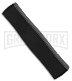 AKC Minion Concord Zebra OTF Automatic Knife - Flat Grind Satin Plain -Akc akc mini concord black zebra side large