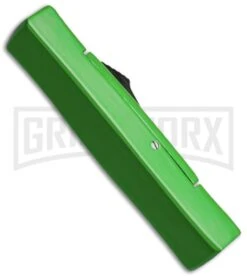 AKC Minion Concord Green OTF Automatic Knife - Satin Plain -Akc akc minion satin flat lime green BHQ dl side large