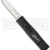 AKC Minion Concord Black OTF Automatic Knife - Flat Grind Satin Plain 2 AKC Minion Concord Black OTF Automatic Knife - Flat Grind Satin Plain -Akc akc otf 6 mini automatic satin large